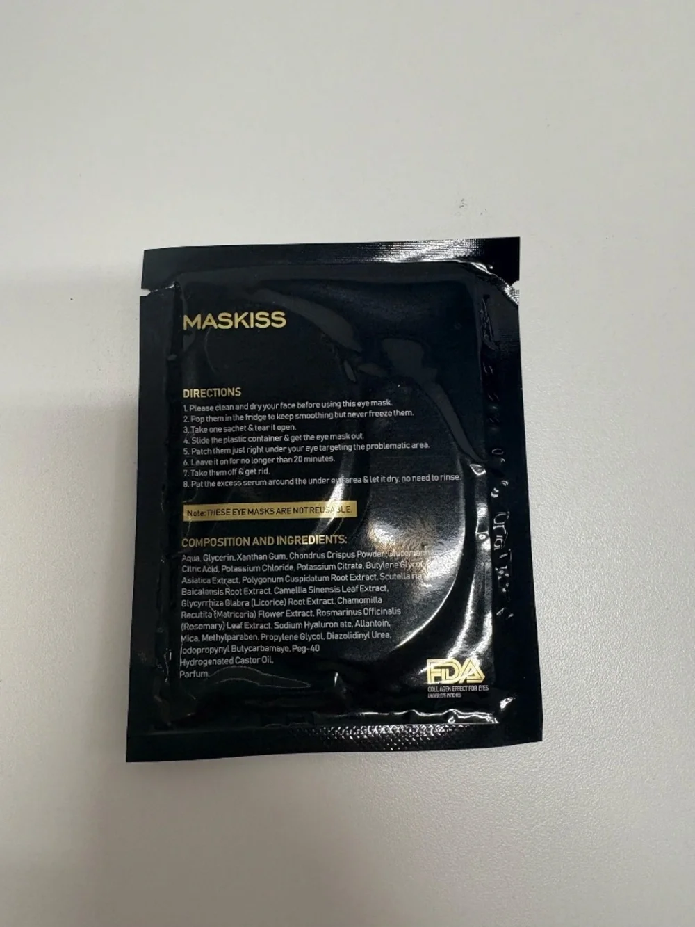 3 Masks - 1 Maskiss Eye Mask - 2 Sephora Face Mask - NEW. - Picture 9 of 12